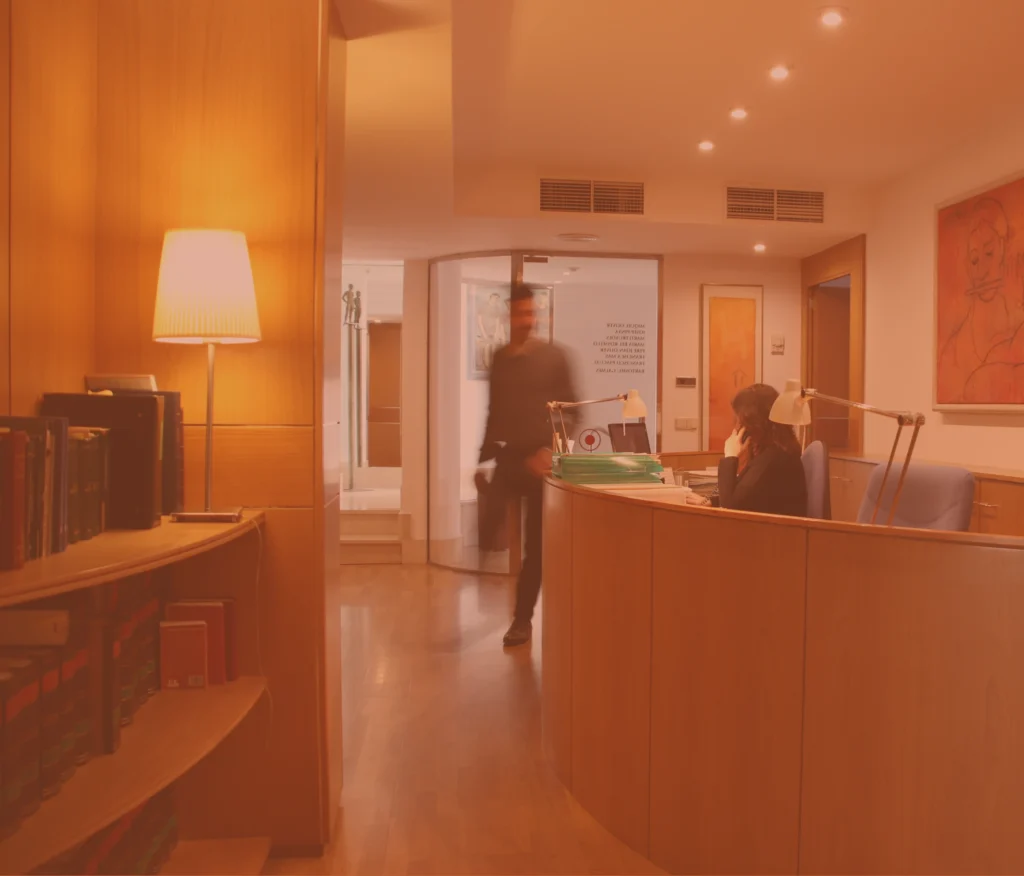 Recepció d’OPT Advocats a Manacor, assessoria legal amb experiència des de 1967.